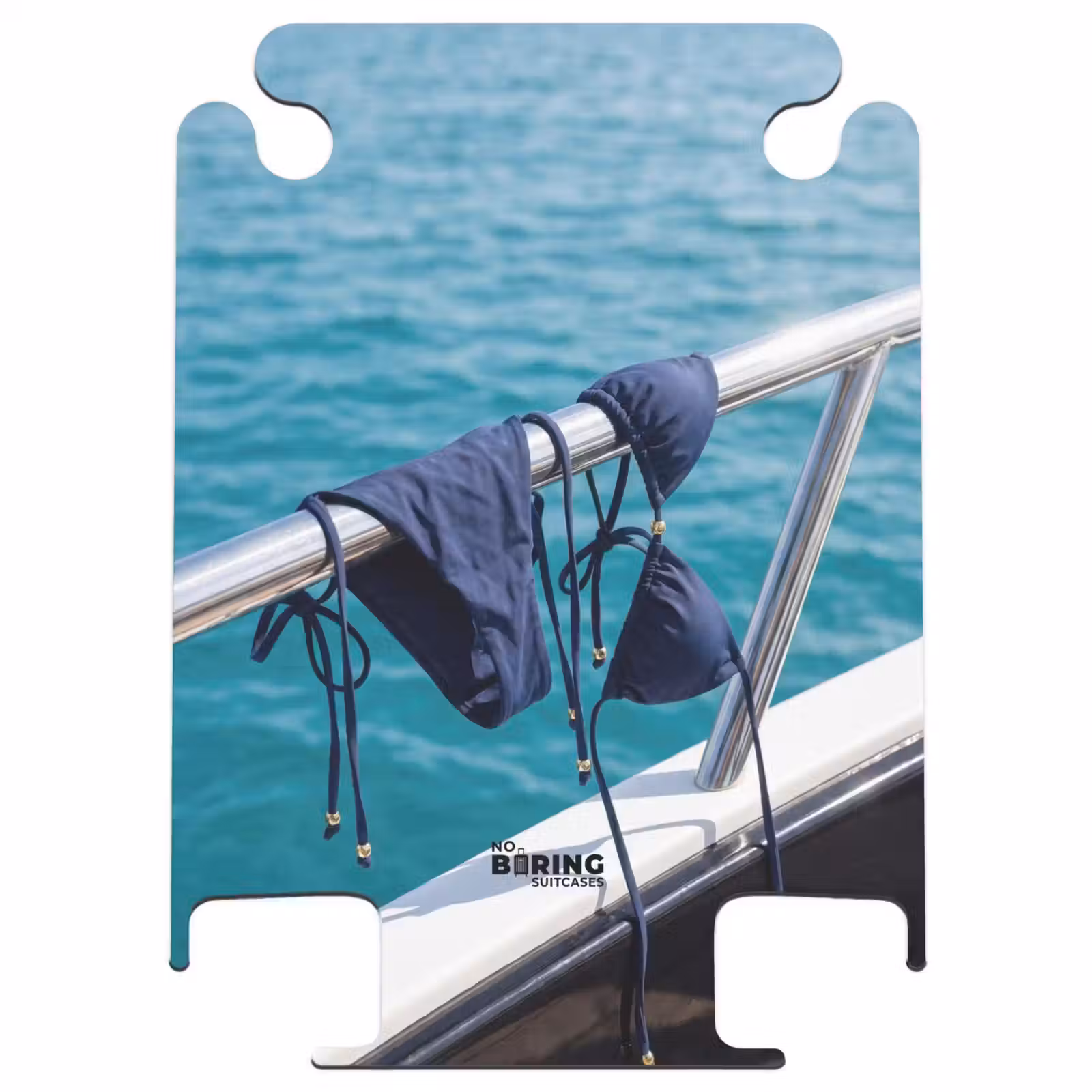 CaseSwap™ - Bikini - Railing - Sea - Summer - Blue — 1