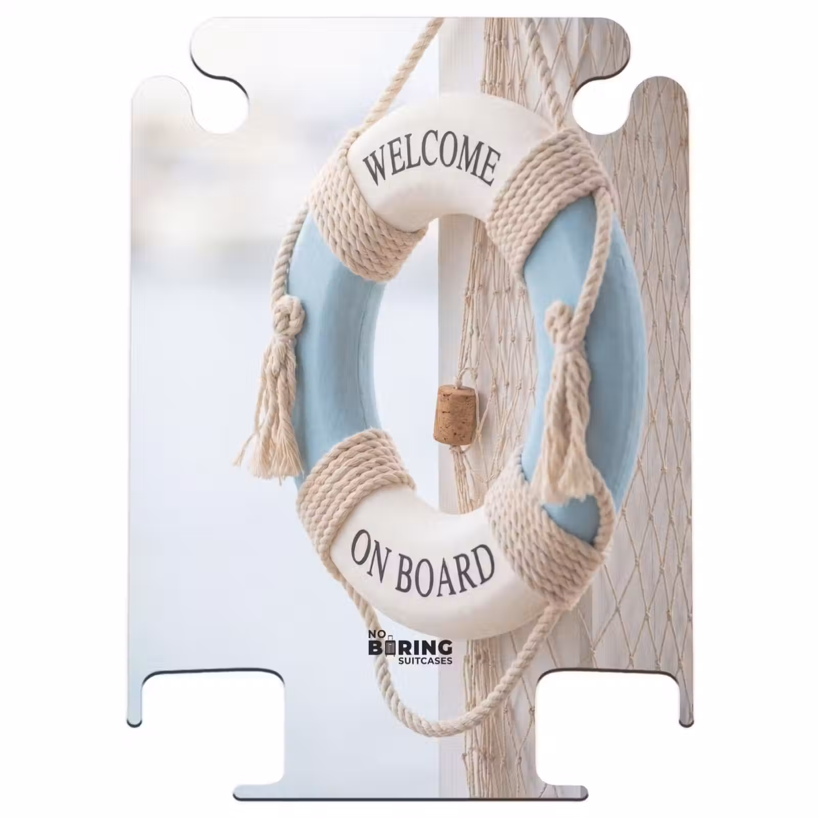 CaseSwap™ - Life Buoy - Maritime - Welcome - Blue - White — 1