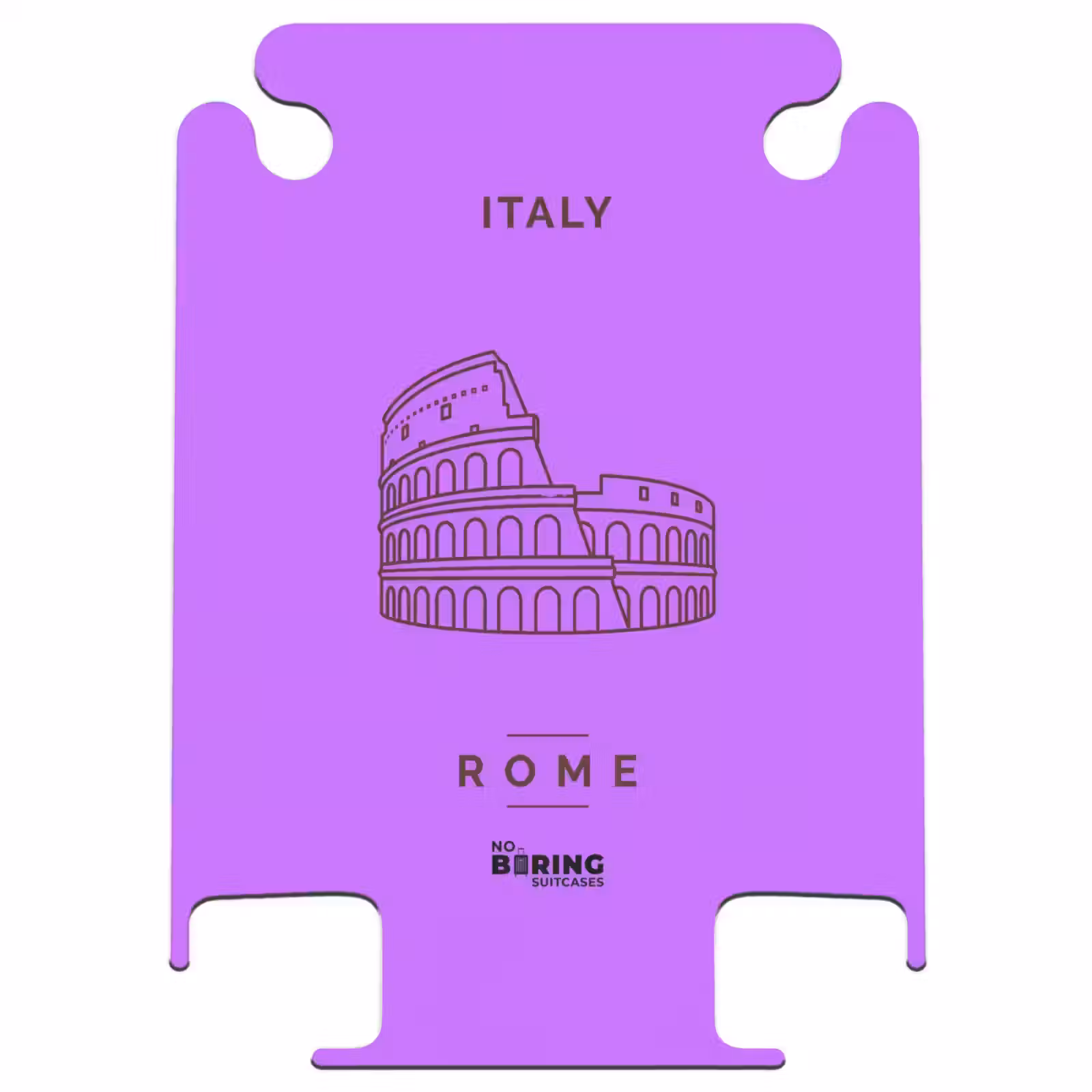 CaseSwap™ - Architecture - Colosseum - Rome - Minimalist - Purple — 1