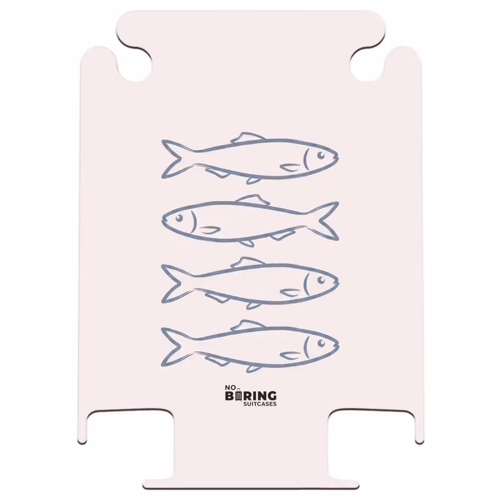 CaseSwap™ - Fish - Four - Animals - Abstract - Blue — 1