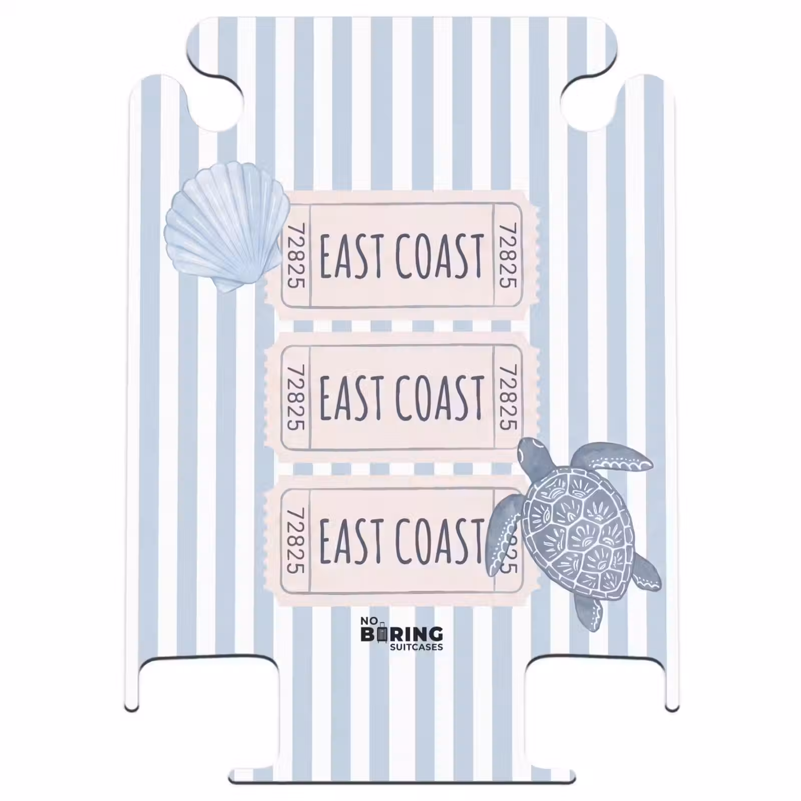 CaseSwap™ - Shell - Ocean - Coast - Blue - Illustration — 1