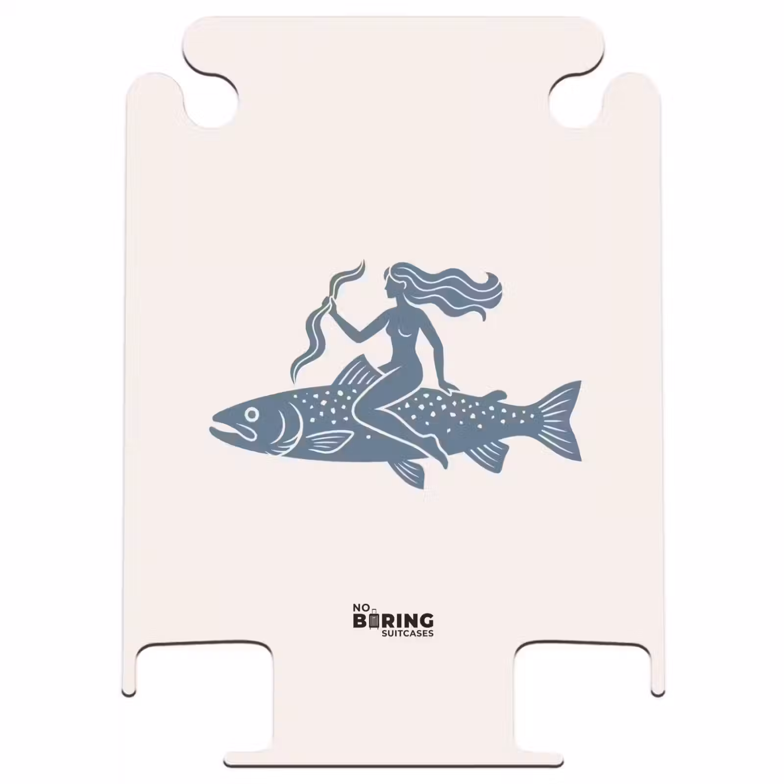 CaseSwap™ - Woman - Fish - Fantasy - Abstract - Blue — 1