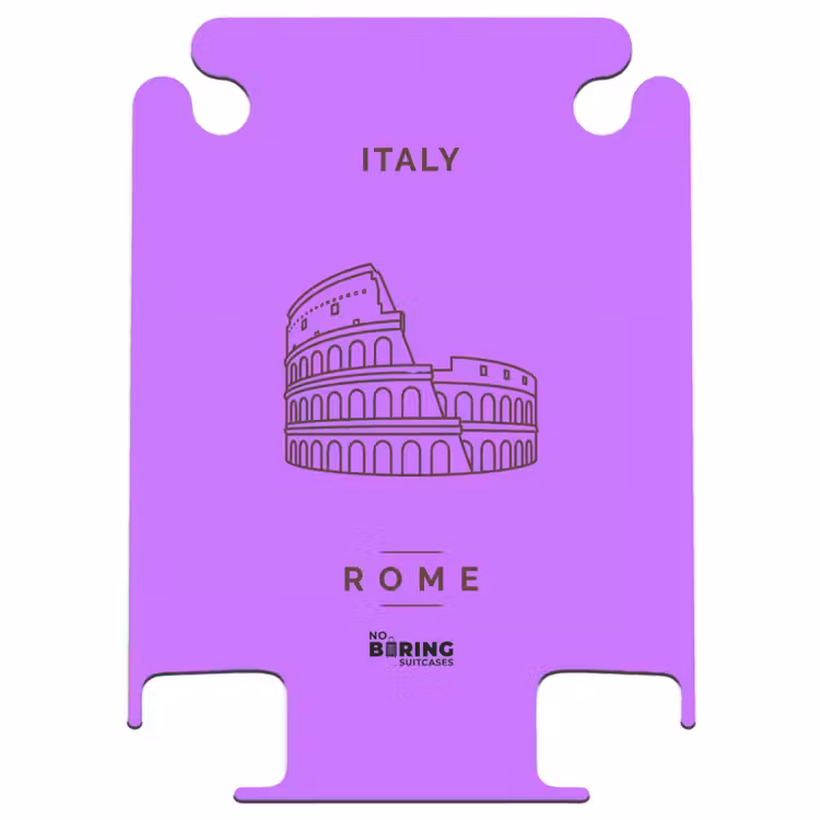 CaseSwap™ - Architecture - Colosseum - Rome - Minimalist - Purple — 1
