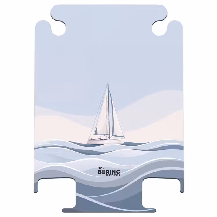CaseSwap™ - Boat - Sail - Sea - Modern - Beige — 1