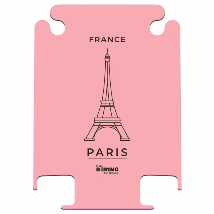 CaseSwap™ - Eiffel Tower - Paris - Architecture - Minimalist - Pink — 1