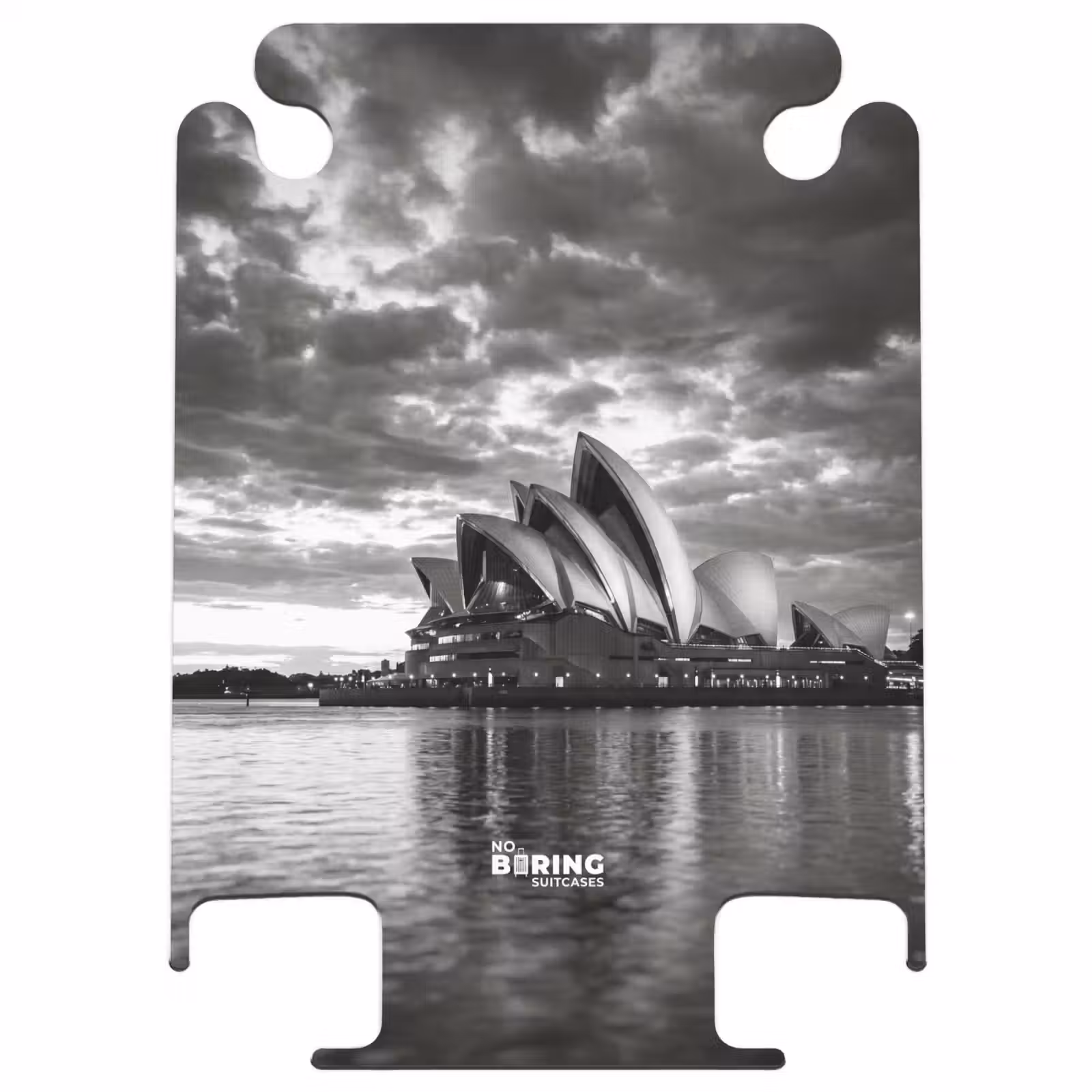 CaseSwap™ - Architecture - Water - City - Modern - Black - White — 1