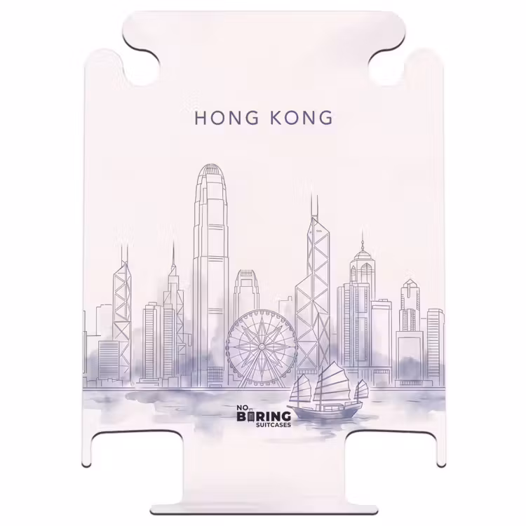 CaseSwap™ - City - Skyline - Water - Line Drawing - Blue — 1