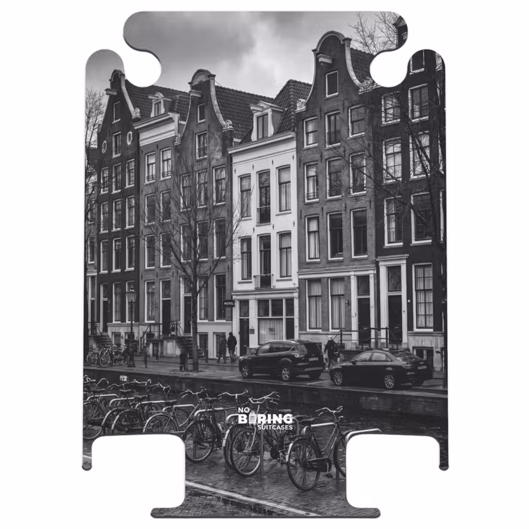 CaseSwap™ - House - Canal - Amsterdam - Architecture - Black and White — 1