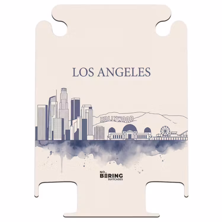 CaseSwap™ - Los Angeles - Skyline - Architecture - Watercolor - Blue — 1