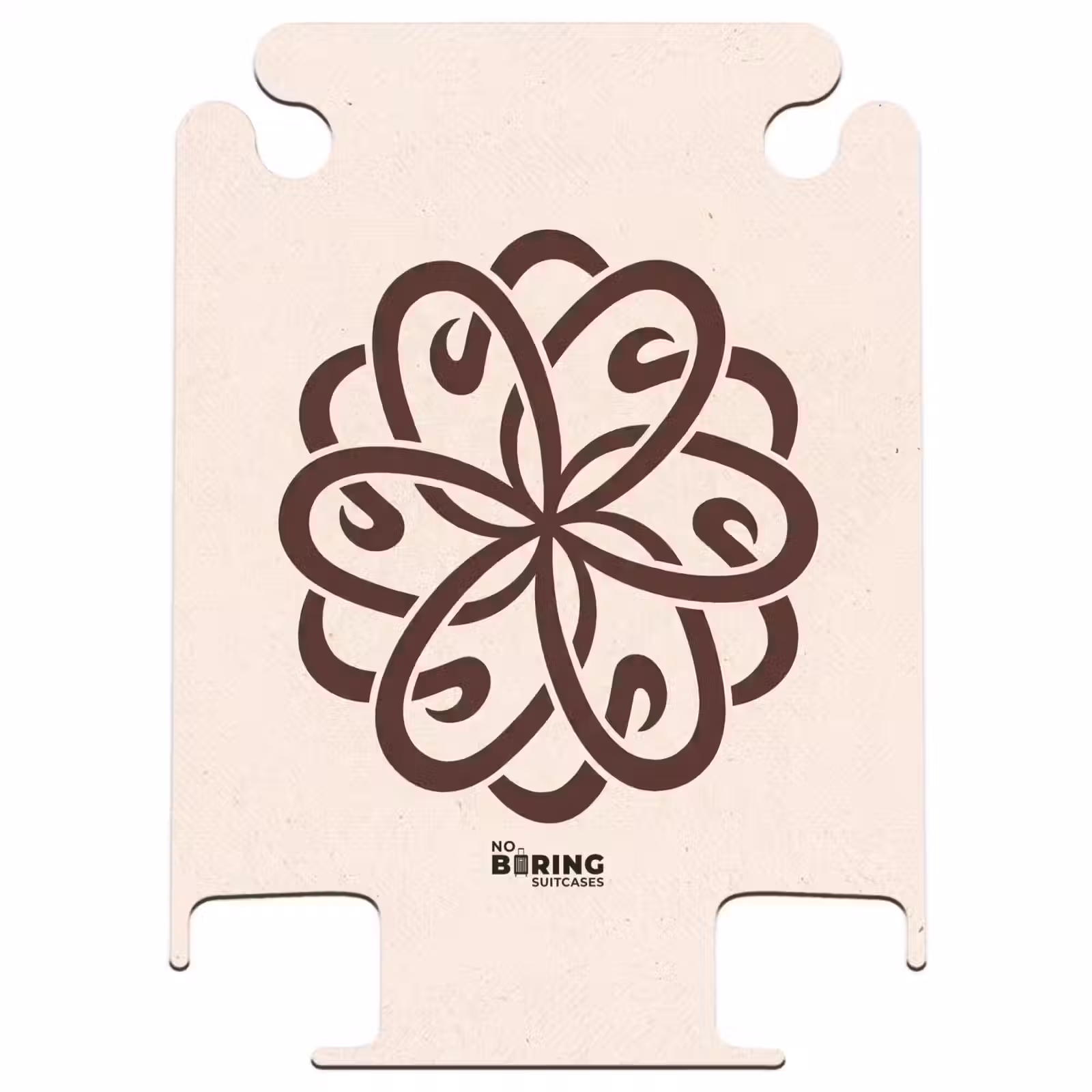 CaseSwap™ - Pattern - Button - Abstract - Modern - Brown — 1