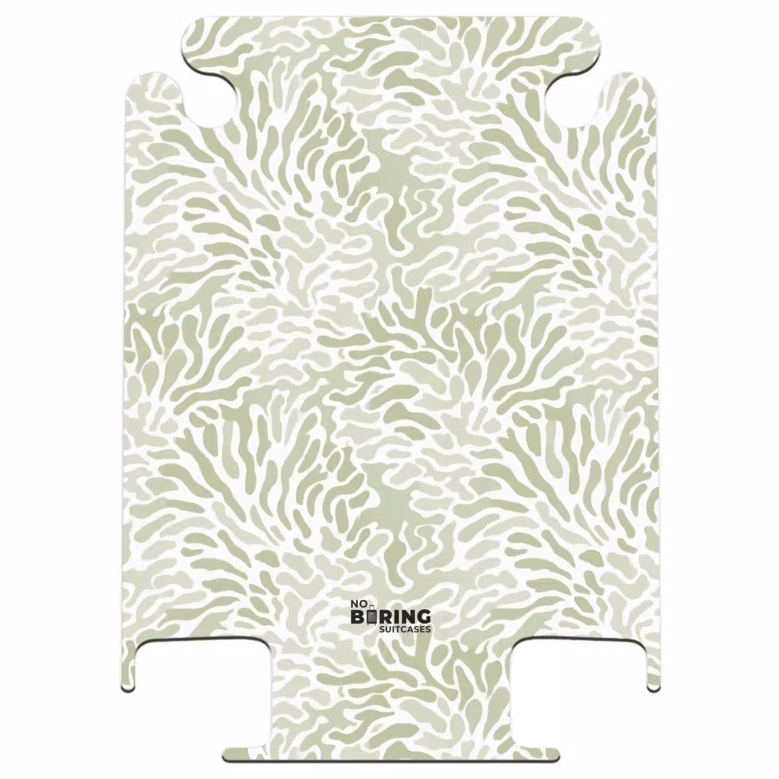 CaseSwap™ - Salvia Green - Abstract - Organic - Coral - Pattern — 1