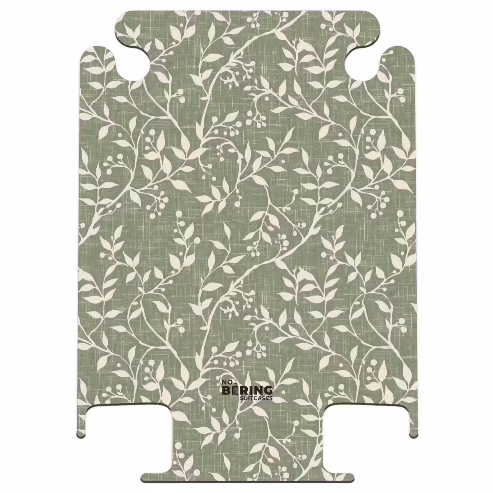 CaseSwap™ - Salvia Green - Botanical - Branches - Berries - Linen - Pattern — 1