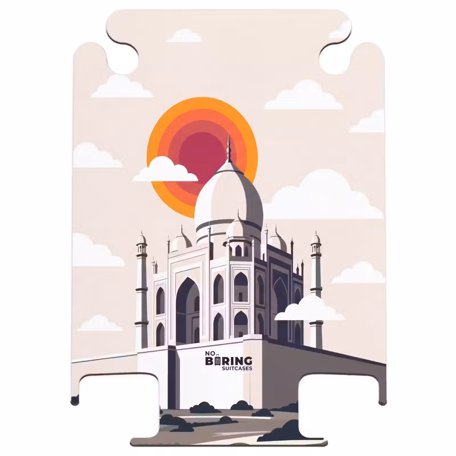 CaseSwap™ - Taj Mahal - Sun - Dome - Architecture - India - Graphic — 1