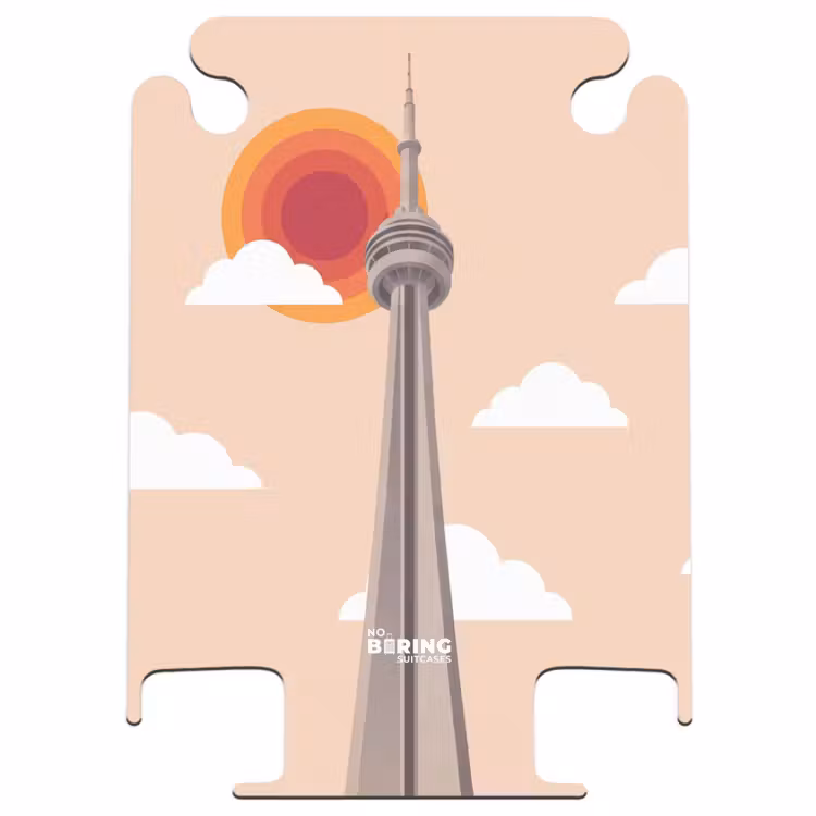 CaseSwap™ - City - Building - Architecture - Retro - Orange — 1