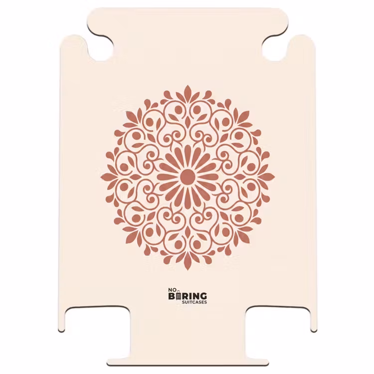 CaseSwap™ - Decoration - Circle - Symmetrical - Modern - Reddish-brown — 1