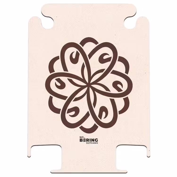 CaseSwap™ - Pattern - Button - Abstract - Modern - Brown — 1