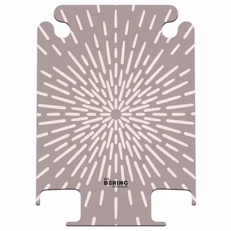 CaseSwap™ - Pattern - Rays - Abstract - Modern - Gray — 1