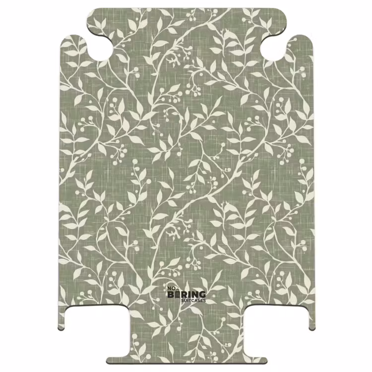 CaseSwap™ - Salvia Green - Botanical - Branches - Berries - Linen - Pattern — 1