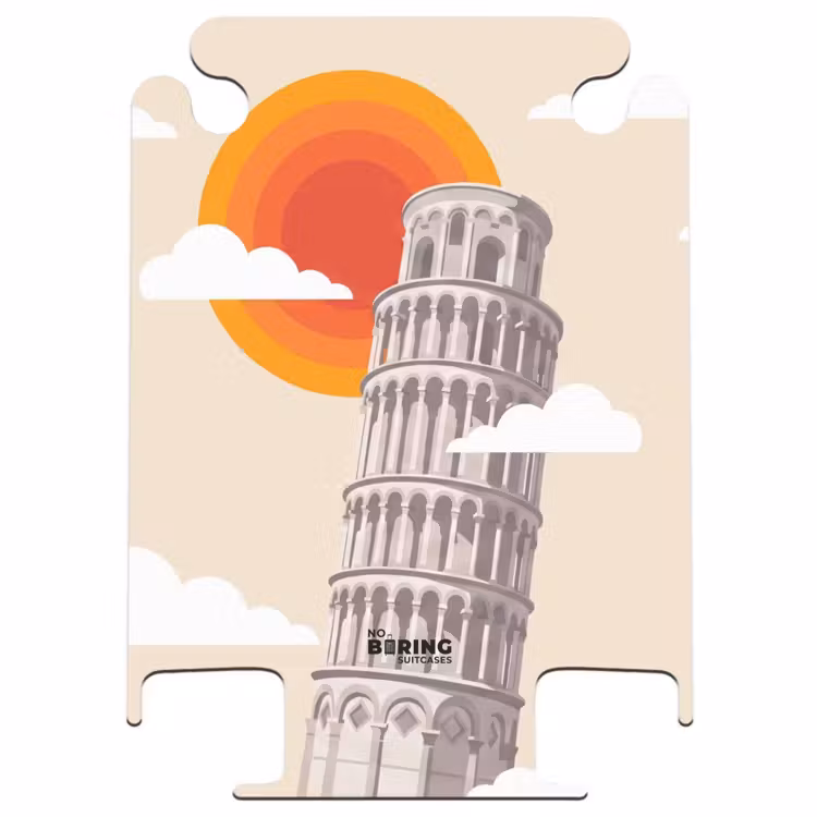 CaseSwap™ - Tower - Pisa - Architecture - Minimalist - Beige — 1