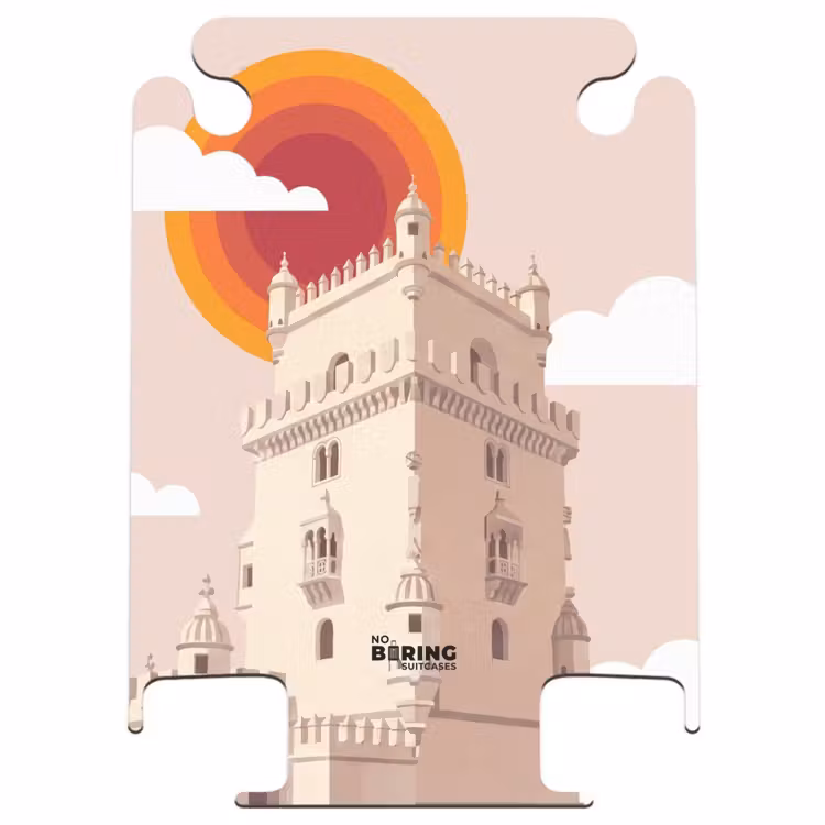 CaseSwap™ - Tower - River - Architecture - Modern - Orange — 1