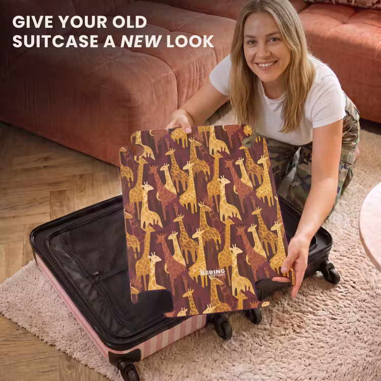 CaseSwap™ - Brown - Giraffes - Safari - Pattern — 3