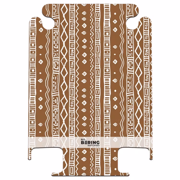 CaseSwap™ - Chocolate Brown - Ethnic - Tribal - Pattern — 1