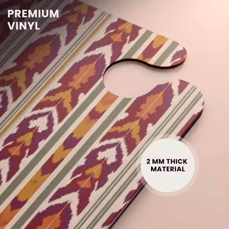 CaseSwap™ - Ikat - Bordeaux Red - Ethnic - Pattern — 6