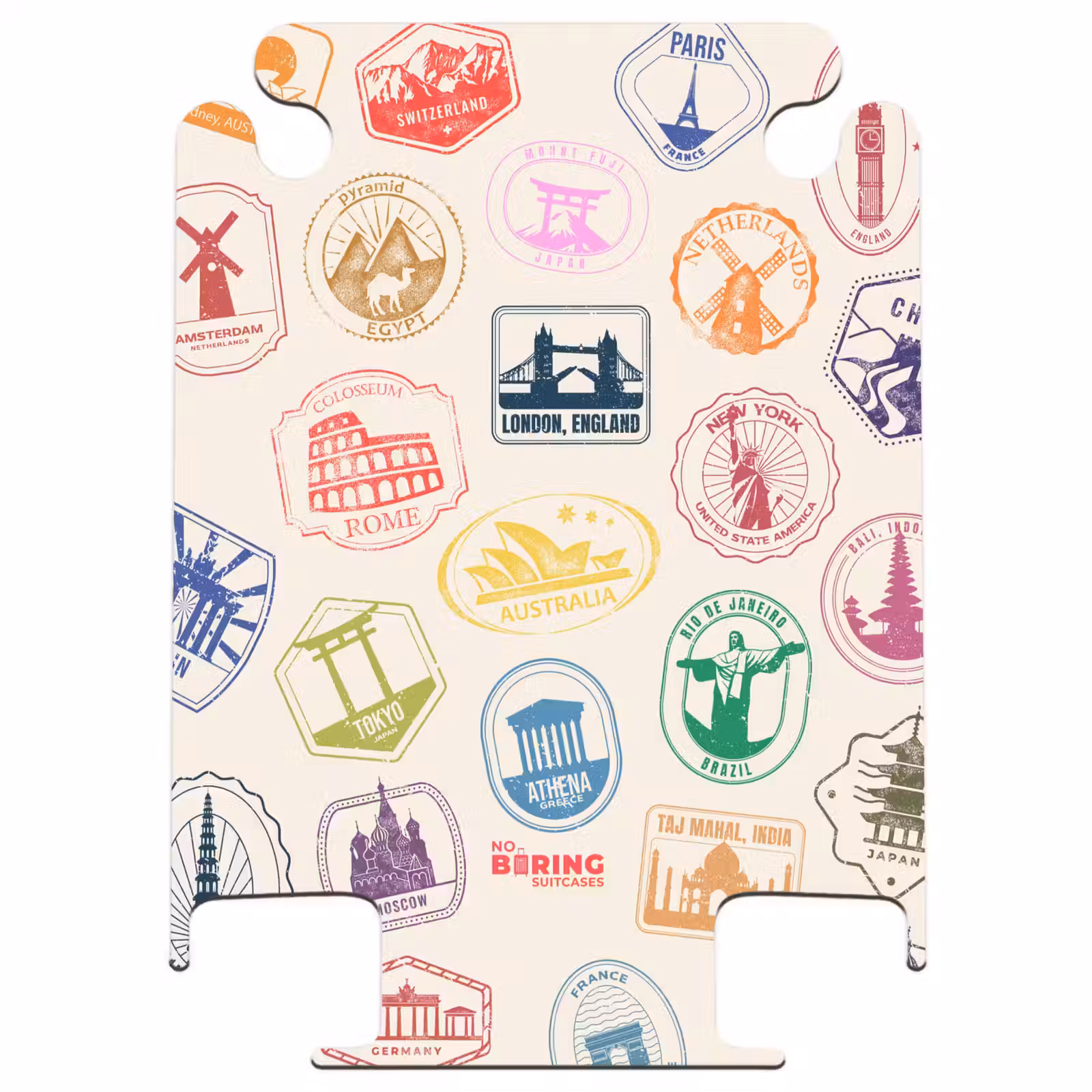 CaseSwap™ - Stamps - Colorful - World — 1