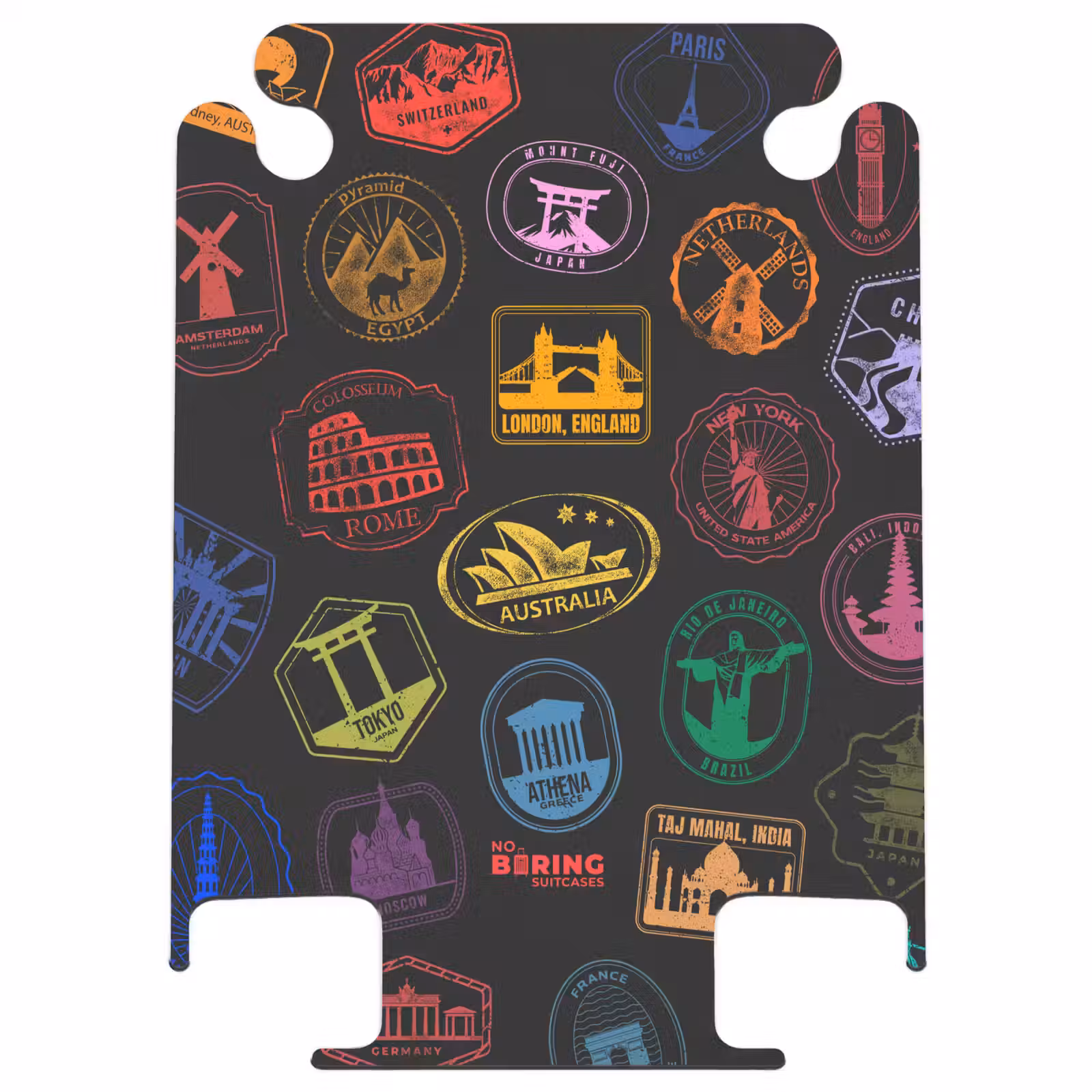 CaseSwap™ - World Landmarks - Colorful - Stamps — 1