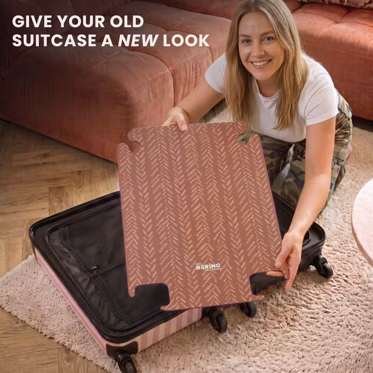 CaseSwap™ - Terracotta - Herringbone - Handcrafted - Pattern — 3