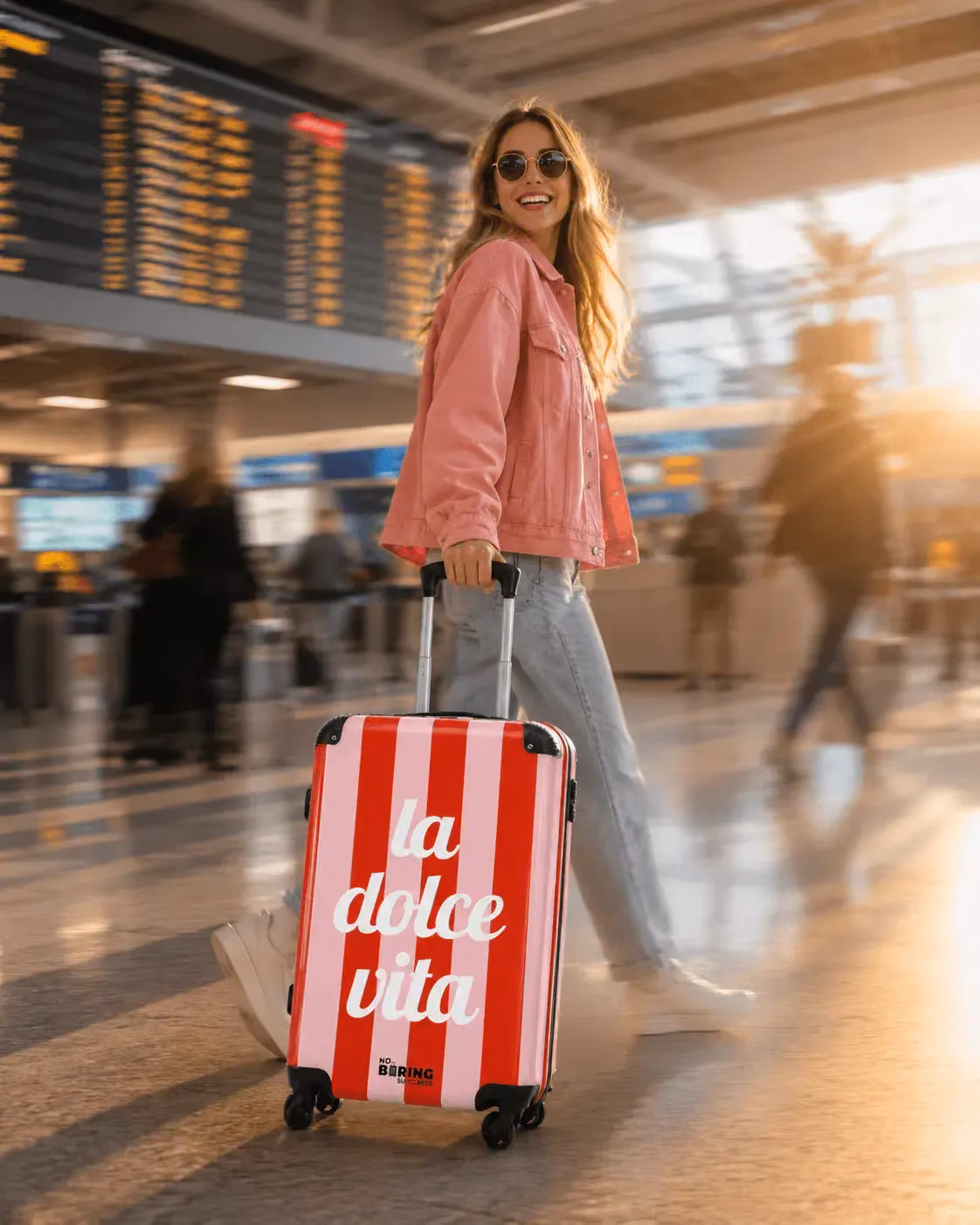 suitcase la dolce vita