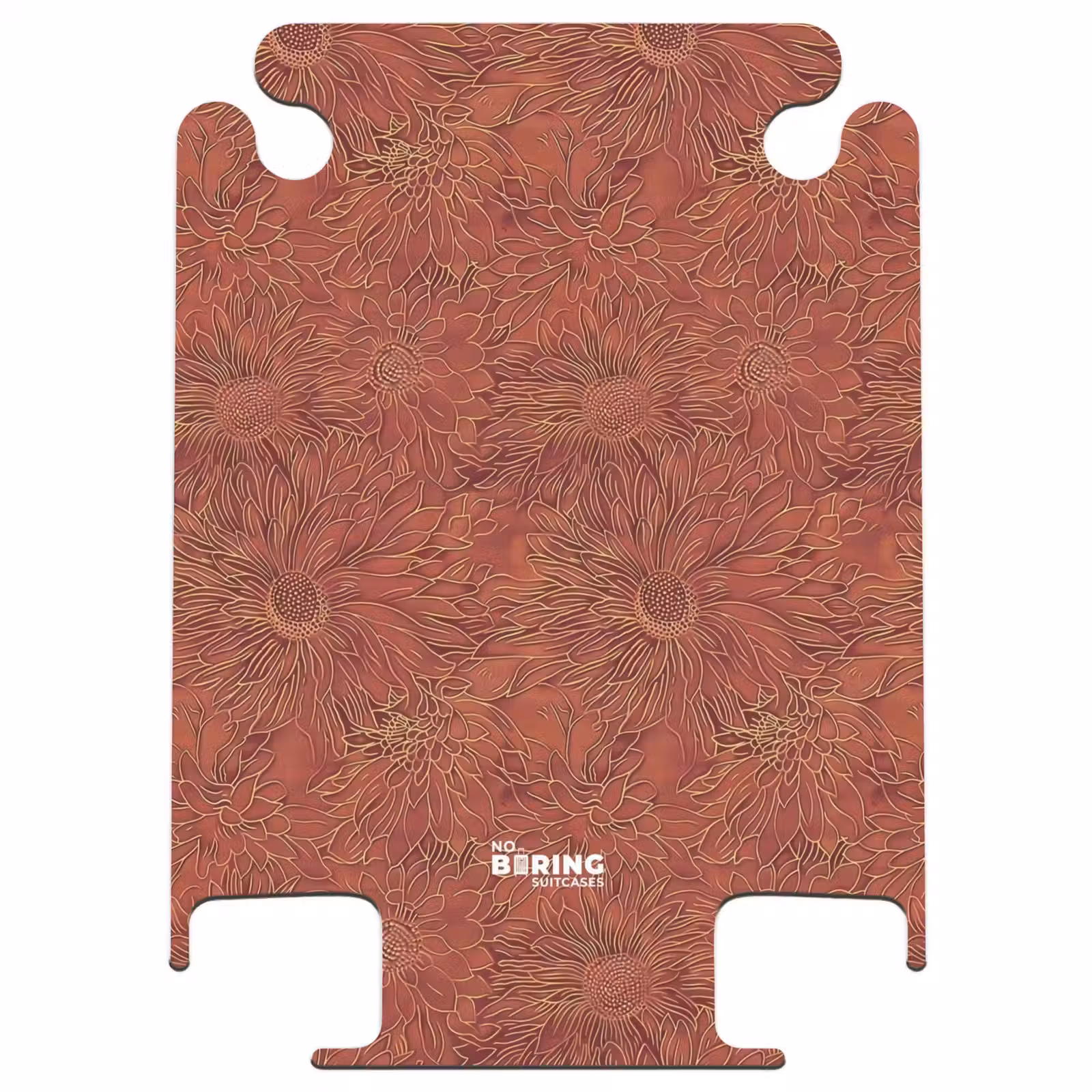 CaseSwap™ - Oriental - Flowers - Terracotta — 1