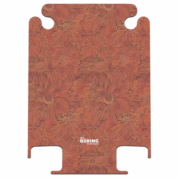 CaseSwap™ - Oriental - Flowers - Terracotta — 1