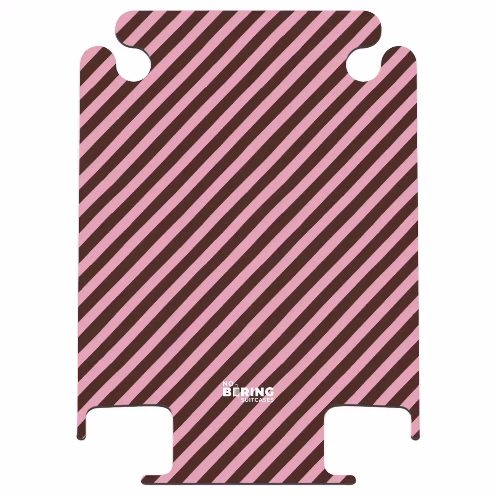 CaseSwap™ - Stripes - Pink - Brown — 1