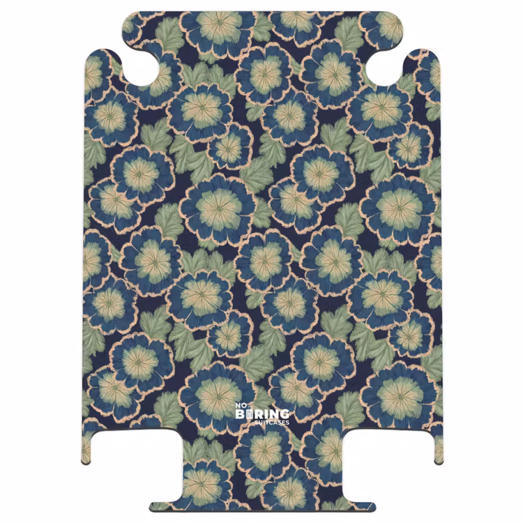CaseSwap™ - Flowers - Embroidery - Pattern - Blue - Green — 1
