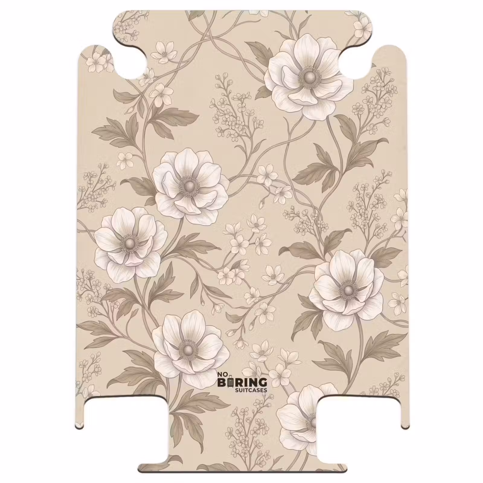 CaseSwap™ - Flowers - Pattern - Beige — 1