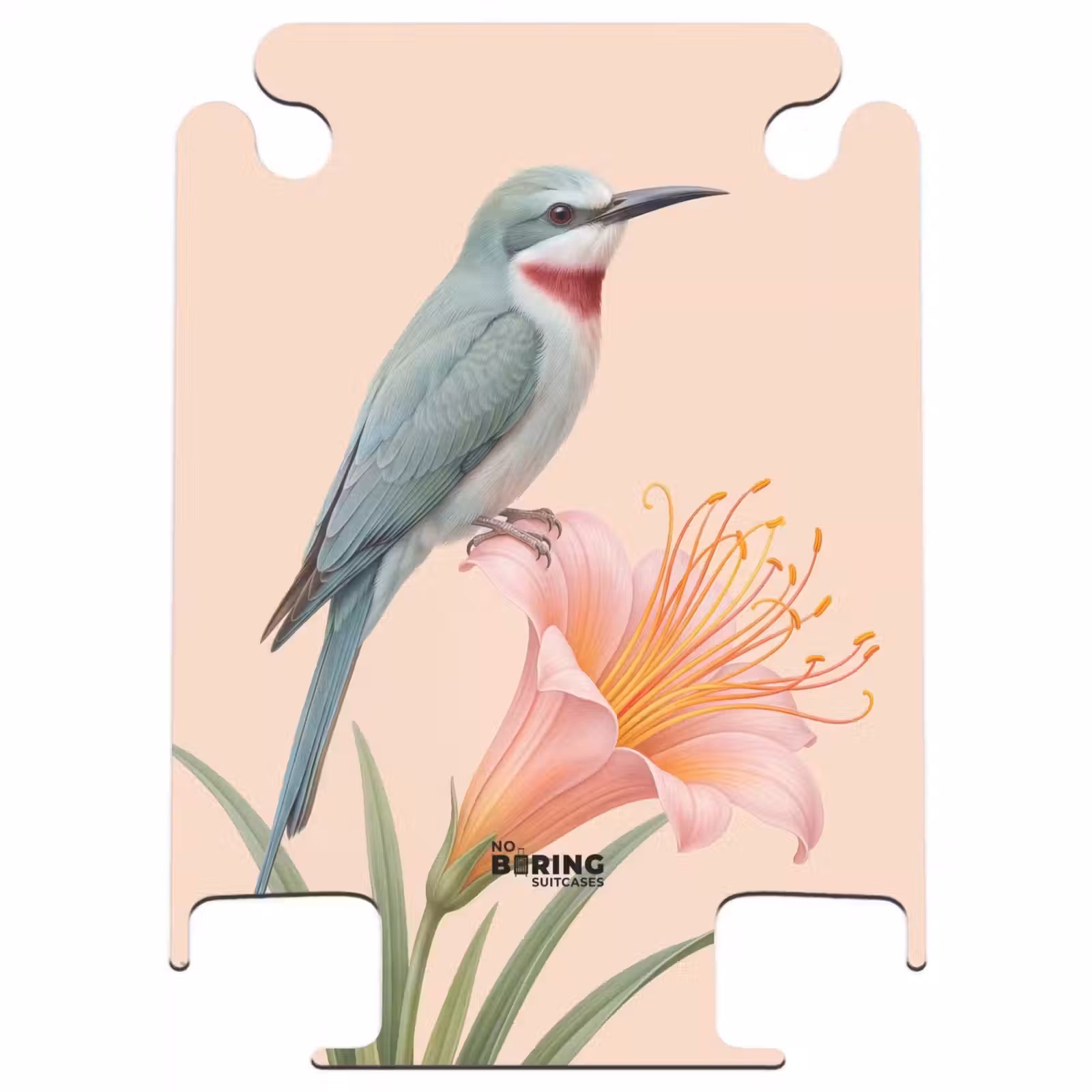 CaseSwap™ - Bird - Flower - Nature - Pink — 1