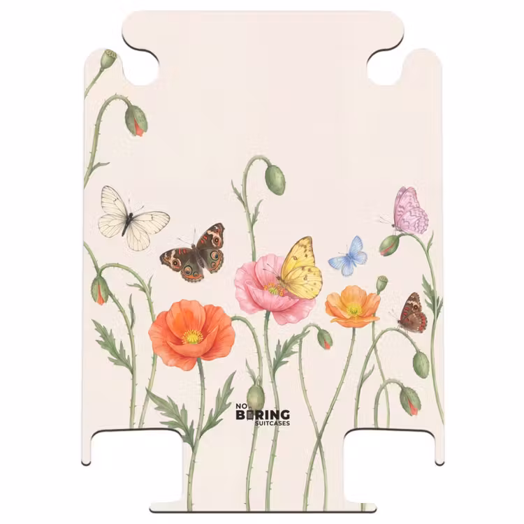 CaseSwap™ - Butterflies - Poppies - Illustration - Colorful — 1