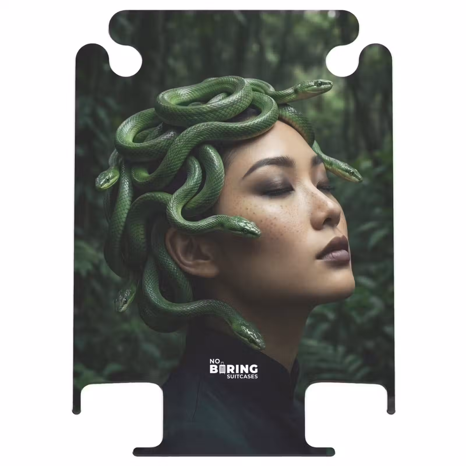 CaseSwap™ - Woman - Snake - Nature - Mysticism - Green — 1