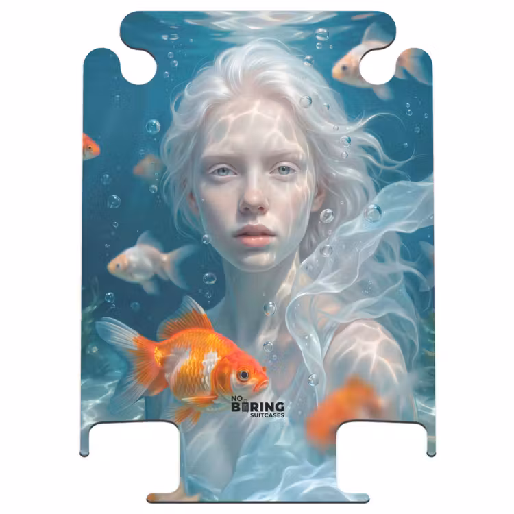 CaseSwap™ - People - Underwater - Fish - Modern - Blue — 1
