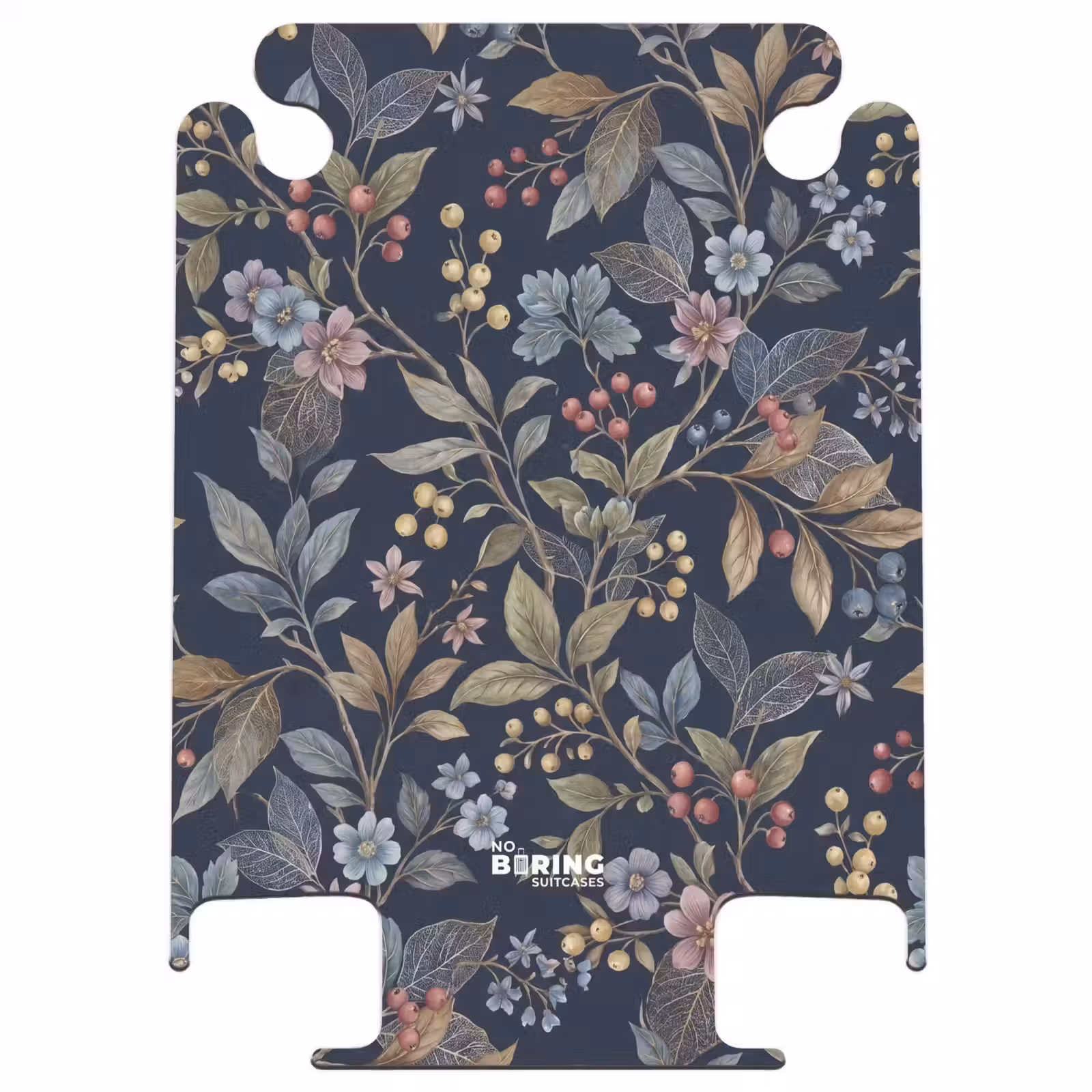 CaseSwap - Flowers - Leaves - Pattern - Botanical - Dark Blue — 1