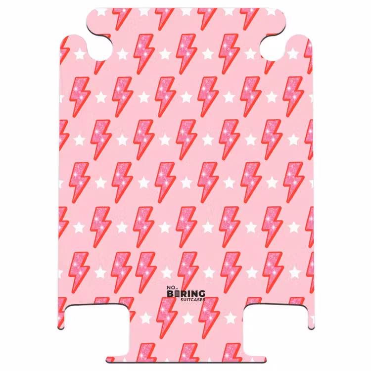 CaseSwap™ - Pattern - Lightning - Star - Glitter - Pink — 1