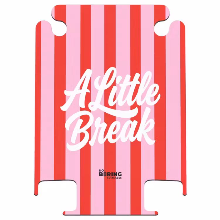 CaseSwap™ - A Little Break - Stripes - Red - Pink — 1