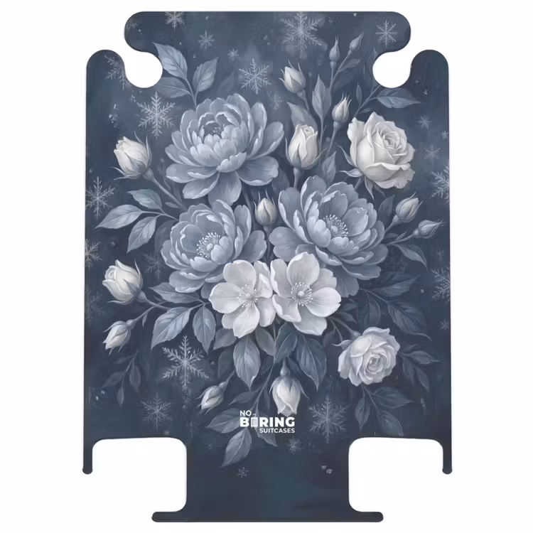 CaseSwap™ - Flowers - Bouquet - Winter - Abstract - Blue — 1