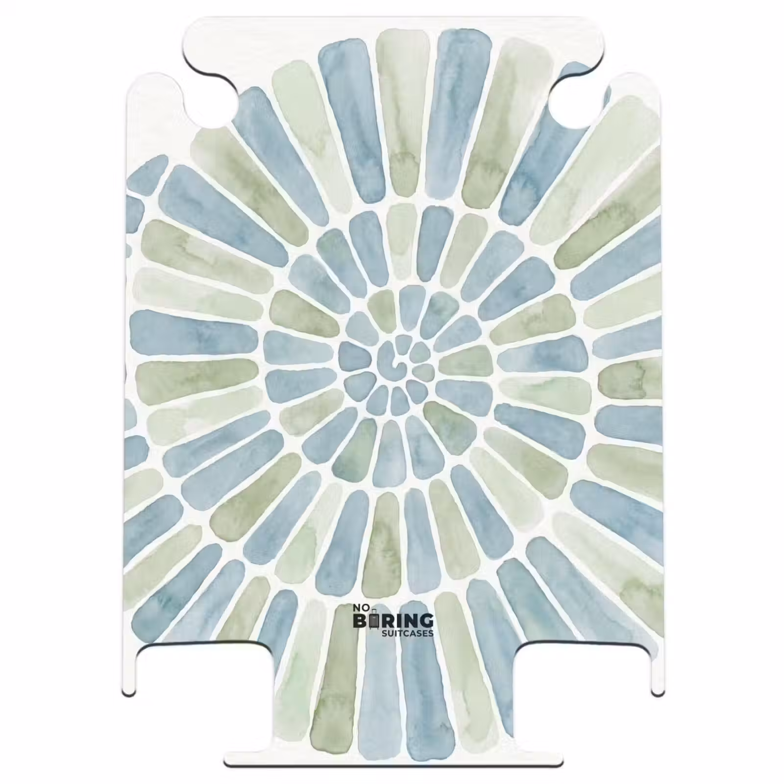 CaseSwap - Abstract - Spiral - Pattern - Modern - Blue - Green — 1