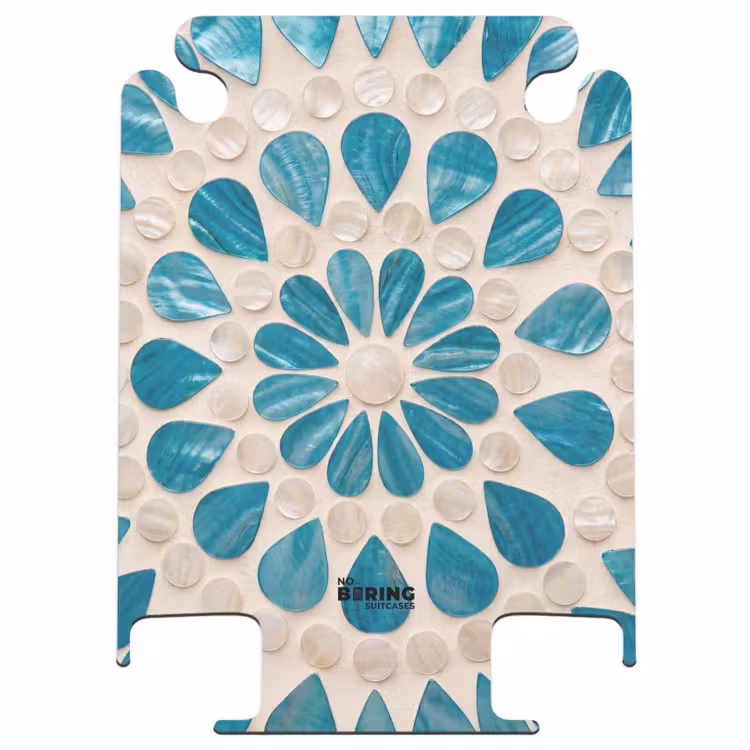CaseSwap - Pattern - Mosaic - Shells - Abstract - Turquoise — 1