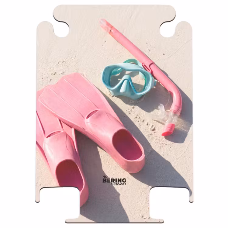 CaseSwap™ - Snorkel Set - Beach - Summer - Pink — 1