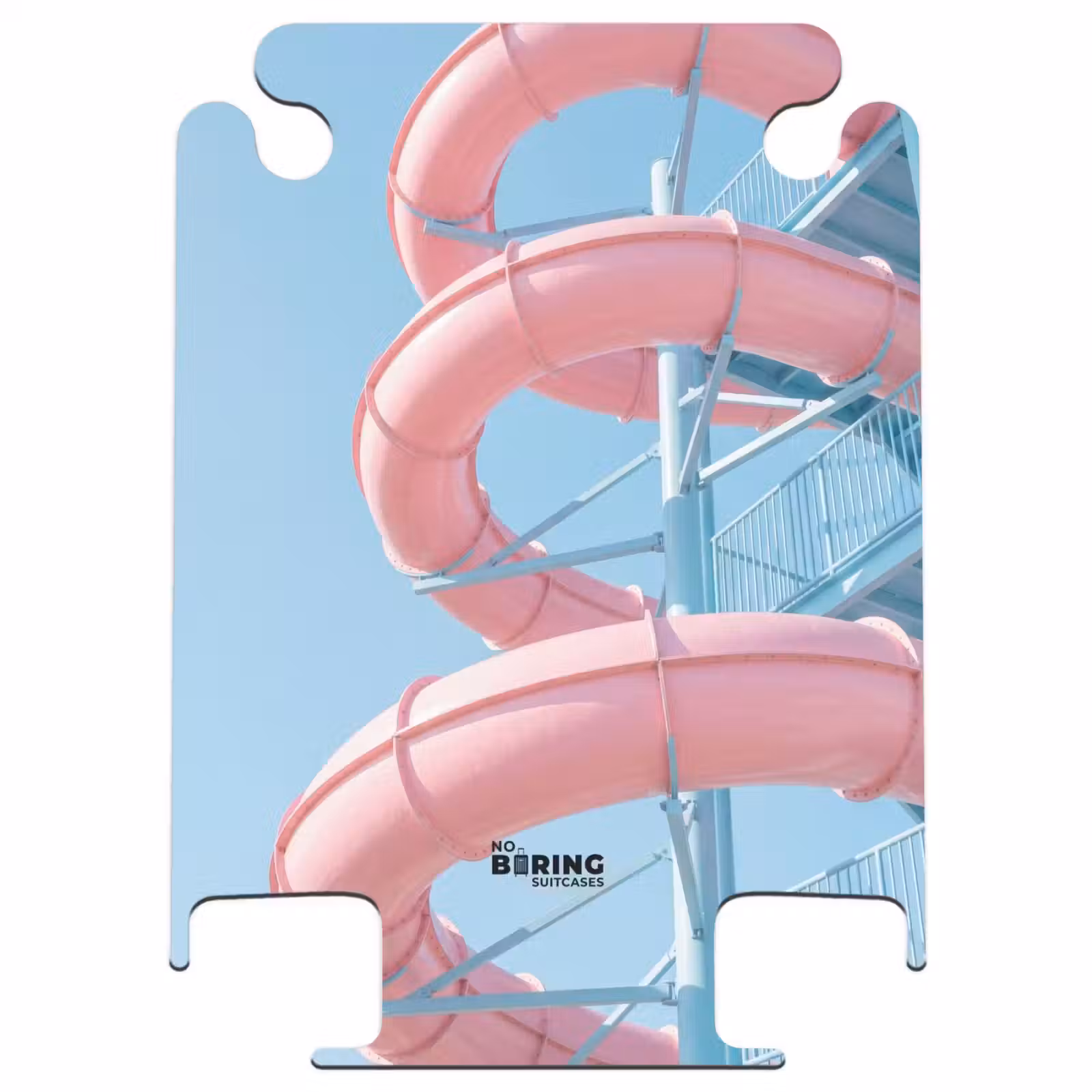 CaseSwap™ - Slide - Water Park - Spiral - Modern - Pink — 1