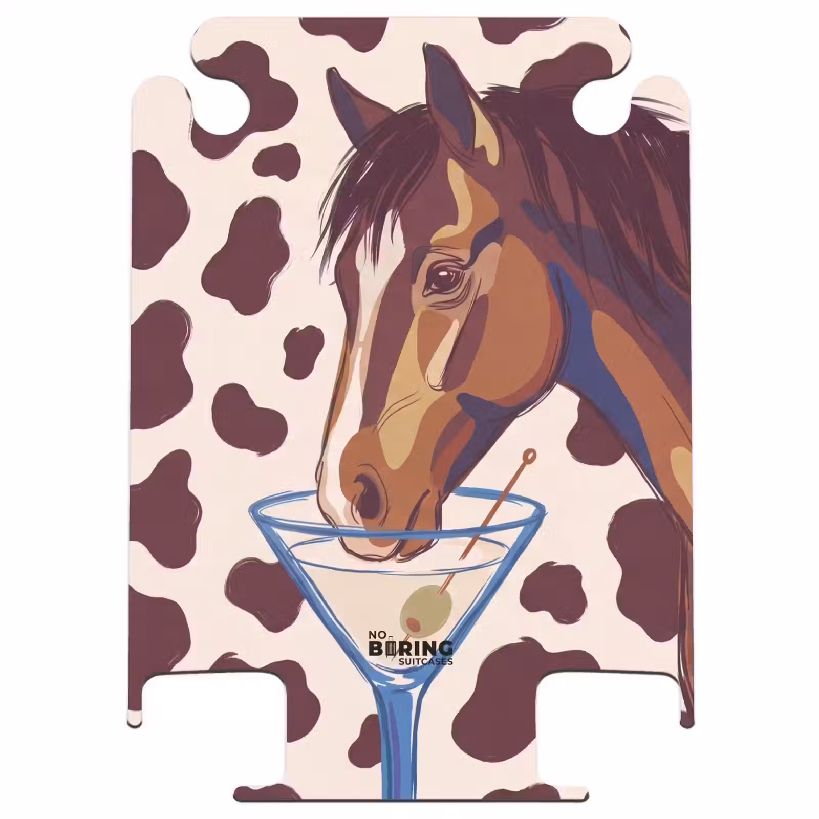 CaseSwap - Horse - Martini - Animals - Abstract - Brown — 1