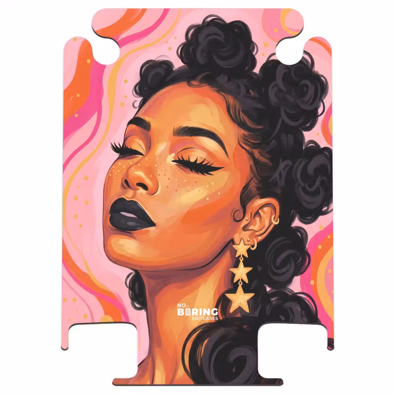 CaseSwap™ - Woman - Portrait - Abstract - Colorful - Pink — 1